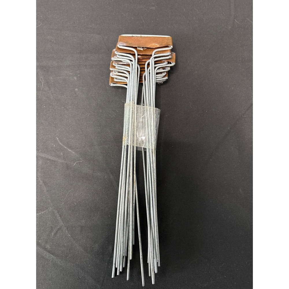Vintage Copper Garden Plant Markers Metal Stakes Set of 13 Weatherproof 10.5in
